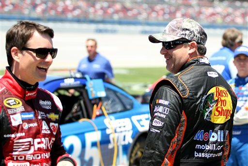 Tony Stewart Comments on Jeff Gordon Racing in Brickyard 400