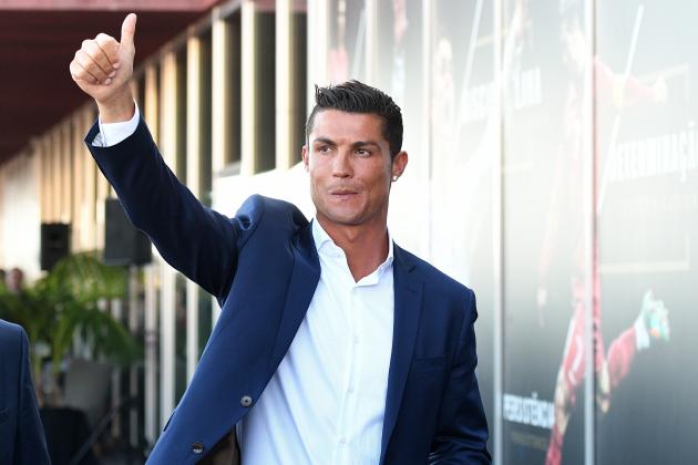 FUNCHAL, MADEIRA, PORTUGAL - JULY 22: Cristiano Ronaldo during the opening of the new 'Pestana CR7 Funchal' Hotel owned by Cristiano Ronaldo on July 22, 2016 in Funchal, Madeira, Portugal. (Photo by Octavio Passos/Getty Images)