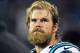 CHARLOTTE, NC - JANUARY 24: Greg Olsen #88 of the Carolina Panthers looks on during the NFC Championship Game against the Arizona Cardinals at Bank of America Stadium on January 24, 2016 in Charlotte, North Carolina. (Photo by Ronald C. Modra/Sports Imagery/Getty Images)