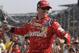 Kyle Busch celebrates after winning the Brickyard 400 NASCAR auto race at Indianapolis Motor Speedway in Indianapolis, Sunday, July 24, 2016. (AP Photo/Michael Conroy)