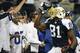 Dallas Cowboys wide receiver Terrell Owens (81) throws popcorn in his face after scoring in the second quarter against the Green Bay Packers in their NFL football game, Thursday, Nov. 29, 2007, in Irving, Texas. (AP Photo/Mike Thomas)