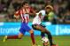 Josh Onomah stands his ground against the experienced Atletico Madrid midfielder Tiago. The youngster was one of several Tottenham Hotspur players highlighting the team's encouraging depth heading into the new season.