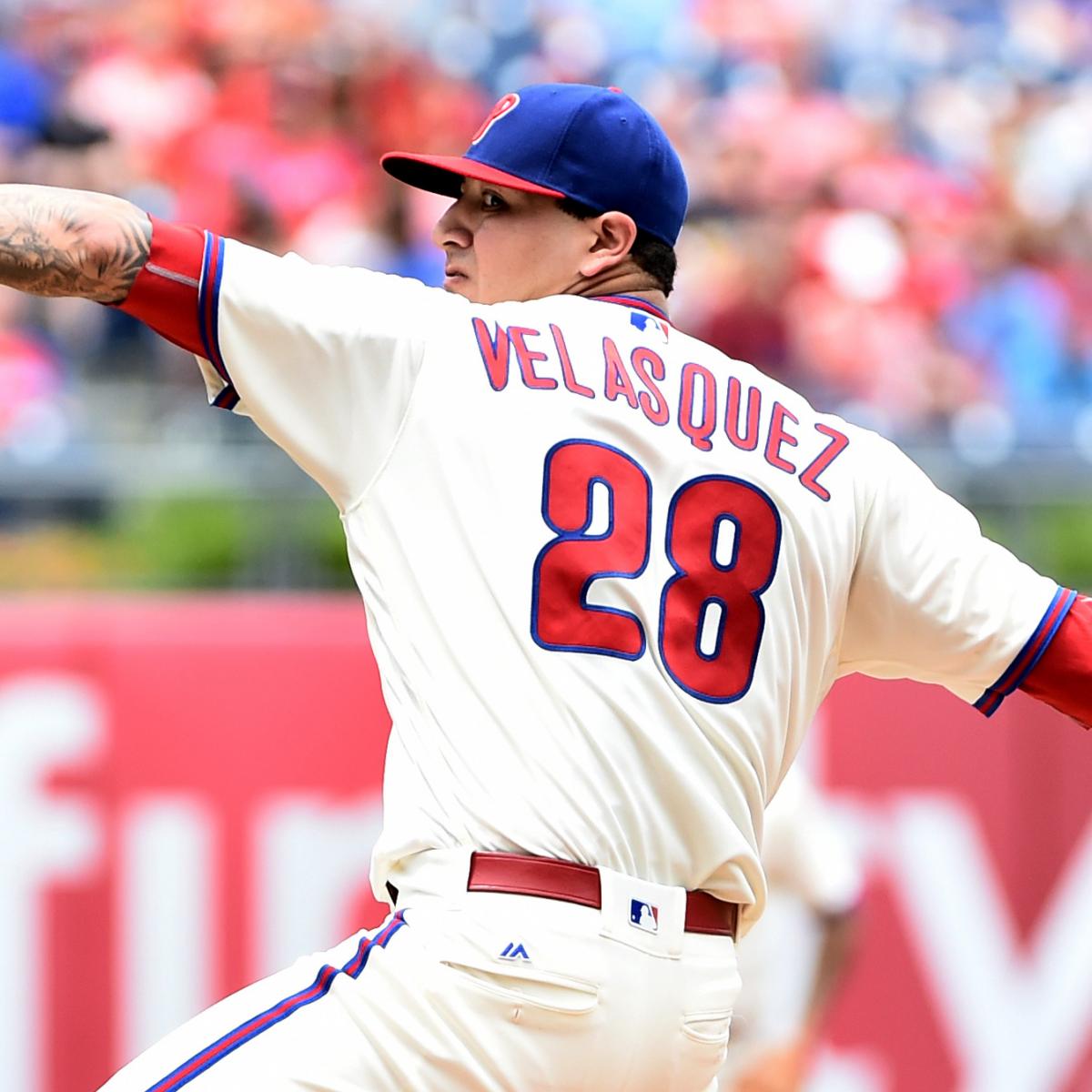 Majestic MLB Vince Velasquez Philadelphia Phillies India