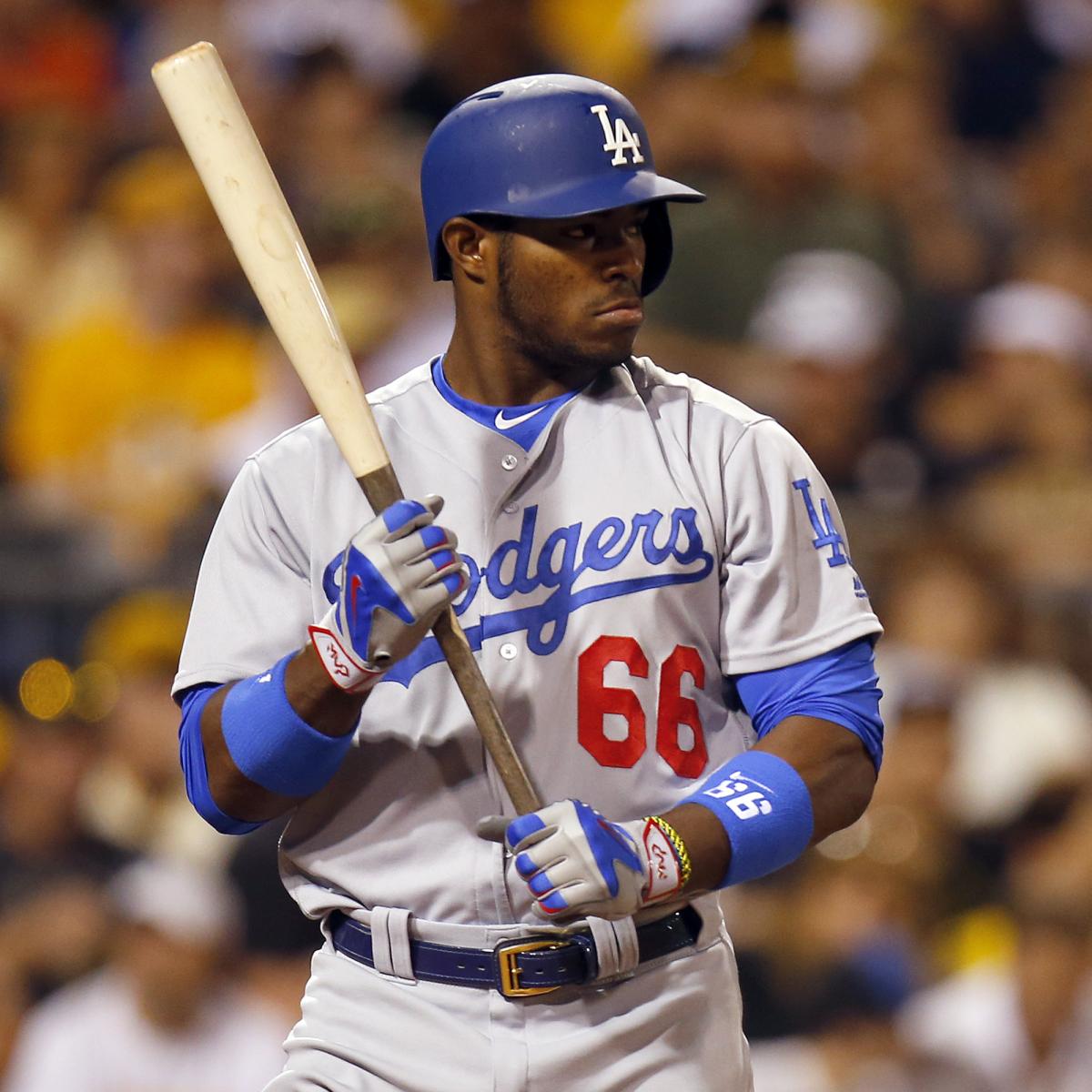 Yasiel Puig Says He 'Didn't Work Hard' in the Past Due to Being Under  Contract, News, Scores, Highlights, Stats, and Rumors