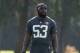 January 28, 2016; Kahuku, HI, USA; Team Irvin linebacker Navorro Bowman of the San Francisco 49ers (53) during the 2016 Pro Bowl practice at Turtle Bay Resort. Mandatory Credit: Kyle Terada-USA TODAY Sports
