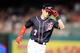 WASHINGTON, DC - AUGUST 05: Trea Turner #7 of the Washington Nationals rounds the bases after hitting a home run in the fifth inning against the San Francisco Giants at Nationals Park on August 5, 2016 in Washington, DC. (Photo by Greg Fiume/Getty Images)