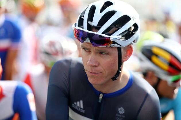 RIO DE JANEIRO, BRAZIL - AUGUST 06: Christopher Froome of Great Britain is seen prior to the Men's Road Race on Day 1 of the Rio 2016 Olympic Games at the Fort Copacabana on August 6, 2016 in Rio de Janeiro, Brazil. (Photo by Bryn Lennon/Getty Images)