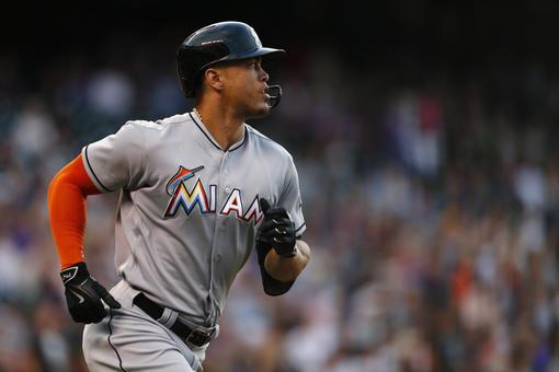 Giancarlo Stanton's 43rd home run kick-starts Marlins win vs. Giants