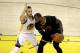 OAKLAND, CA - JUNE 19: Stephen Curry #30 of the Golden State Warriors defends LeBron James #23 of the Cleveland Cavaliers in Game 7 of the 2016 NBA Finals at ORACLE Arena on June 19, 2016 in Oakland, California. NOTE TO USER: User expressly acknowledges and agrees that, by downloading and or using this photograph, User is consenting to the terms and conditions of the Getty Images License Agreement. (Photo by Ronald Martinez/Getty Images)