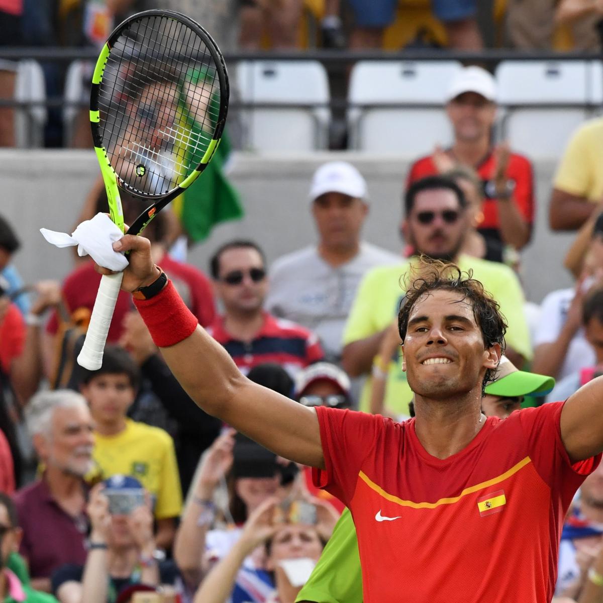 Olympic Tennis 2016: Breaking Down Rafael Nadal's Chances to Win Gold Medal