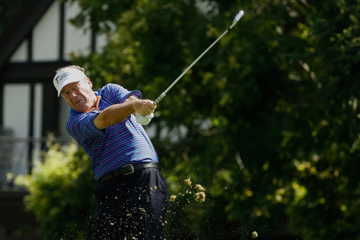 US Senior Open of Golf 2016 Friday Leaderboard Scores and Highlights