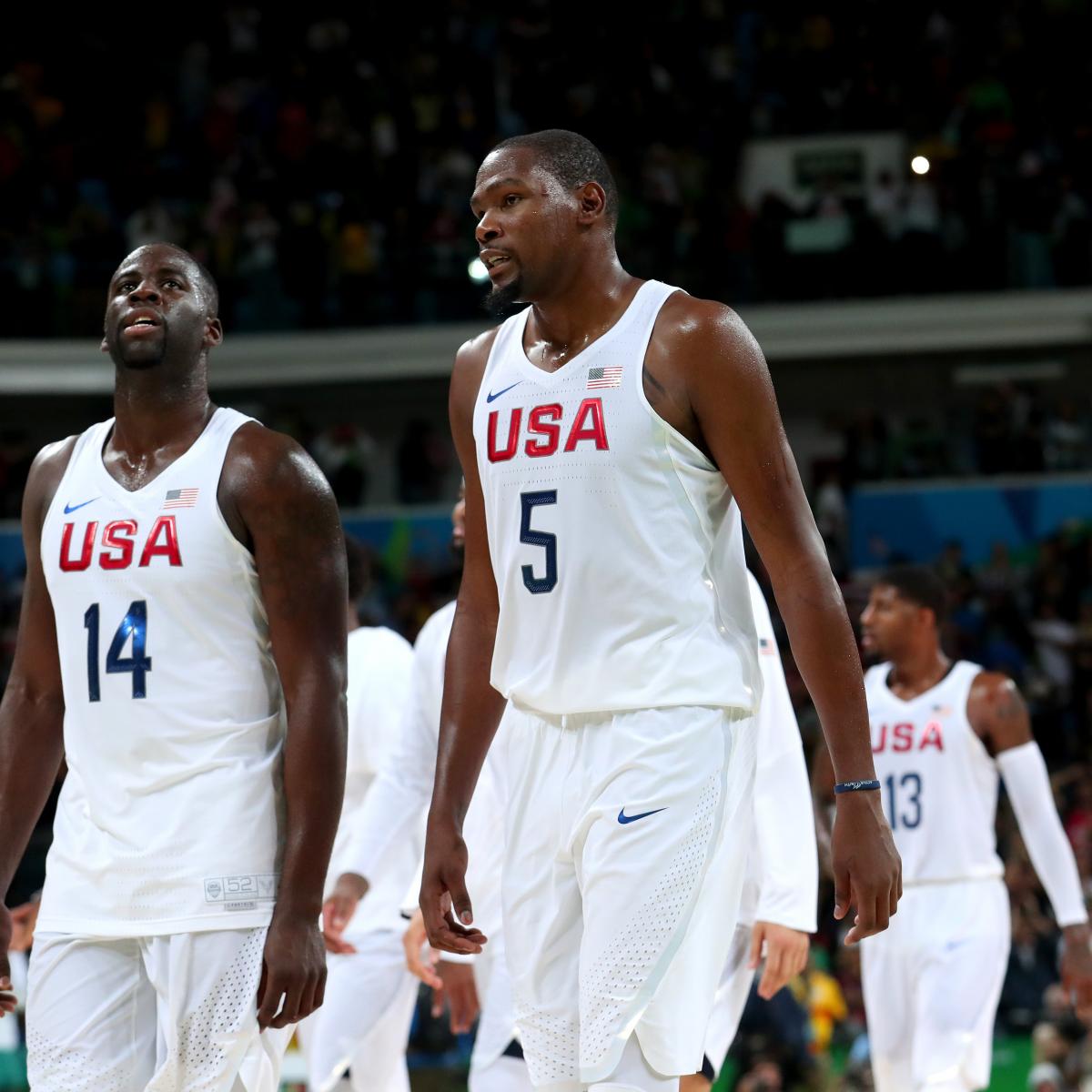 USA Basketball vs. France Live Score, Highlights for Summer Olympics