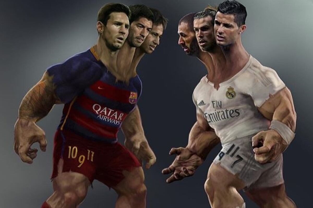 Barcelona's MSN vs. Madrid's BBC: The Rivalry Within a ...