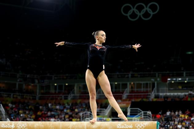 RIO DE JANEIRO, BRAZIL - AUGUST 15:  Sanne Wevers of the Netherlands competes in the Balance Beam Final on day 10 of the Rio 2016 Olympic Games at Rio Olympic Arena on August 15, 2016 in Rio de Janeiro, Brazil.  (Photo by Lars Baron/Getty Images)