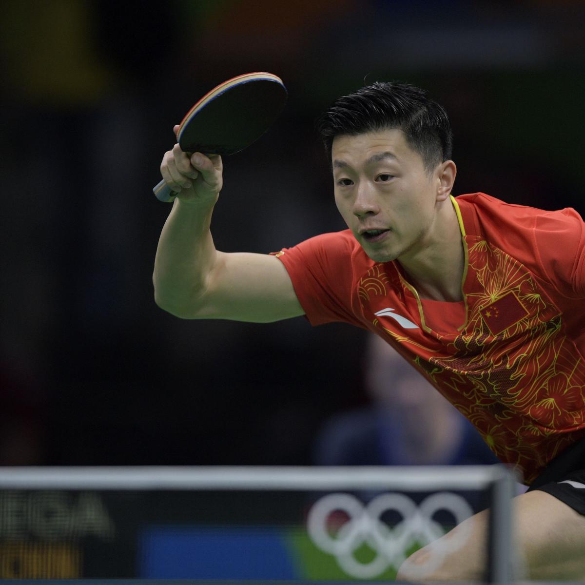 Olympic Table Tennis 2016: Men&#039;s Team Medal Winners, Scores and Bracket