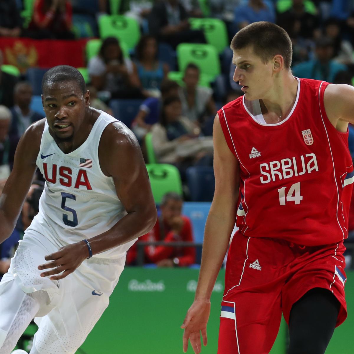 USA vs. Serbia: TV Time, Live Stream, Prediction for 2016 Olympic Basketball