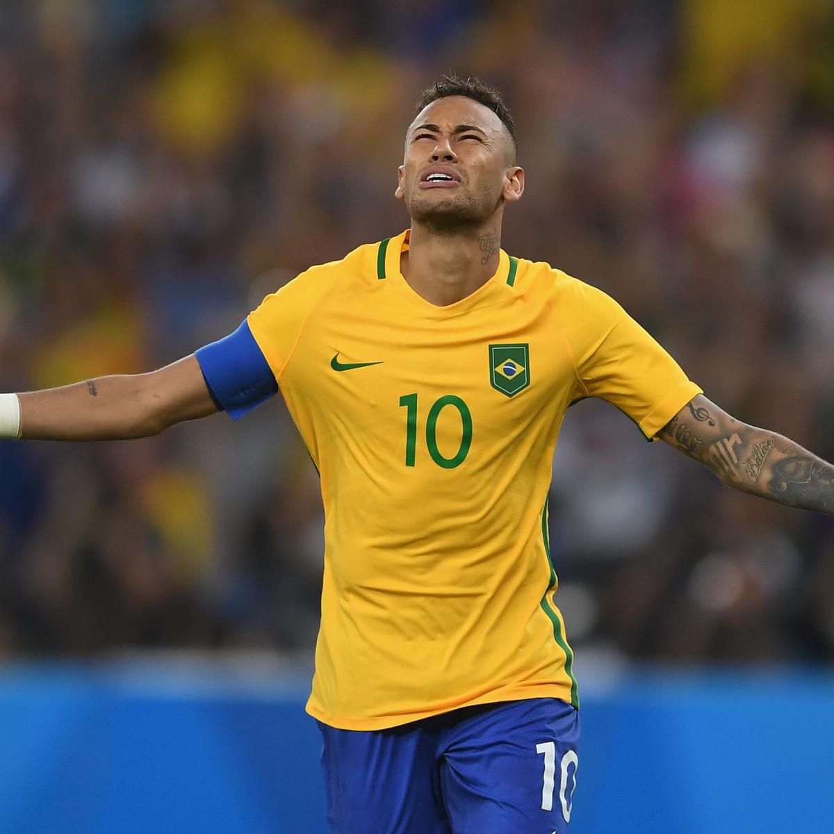 Neymar Steps Down as Brazil Football Captain Following Rio 2016 ...