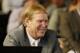 Oakland Raiders Owner Mark Davis attends a meeting of the Southern Nevada Tourism Infrastructure Committee, Thursday, April 28, 2016, in Las Vegas. (AP Photo/John Locher)
