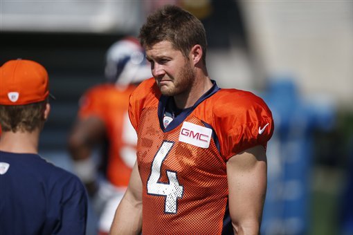 Broncos Shopping Britton Colquitt