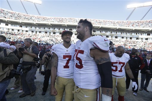 Guard Alex Boone says fans need to 'shut up' when Vikings on