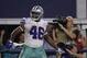 ARLINGTON, TX - AUGUST 19: Alfred Morris #46 of the Dallas Cowboys runs for a touchdown against the Miami Dolphins in the second quarter of a pre-season game at AT&T Stadium on August 19, 2016 in Arlington, Texas. (Photo by Ronald Martinez/Getty Images)