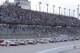 Paul Menard leads the pack at the start of the NASCAR Xfinity Series auto race at Darlington Raceway, Saturday, Sept. 3, 2016, in Darlington, S.C. (AP Photo/Terry Renna)