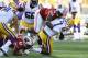 Although Leonard Fournette had 138 rushing yards, he and LSU were manhandled by Wisconsin at Lambeau Field.