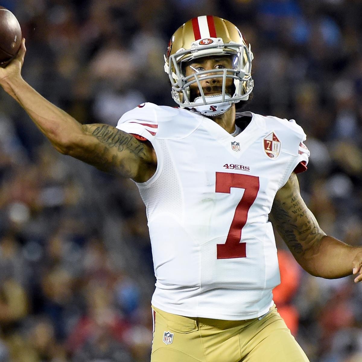 Colin Kaepernick Has NFL's Top-Selling Jersey Since National
