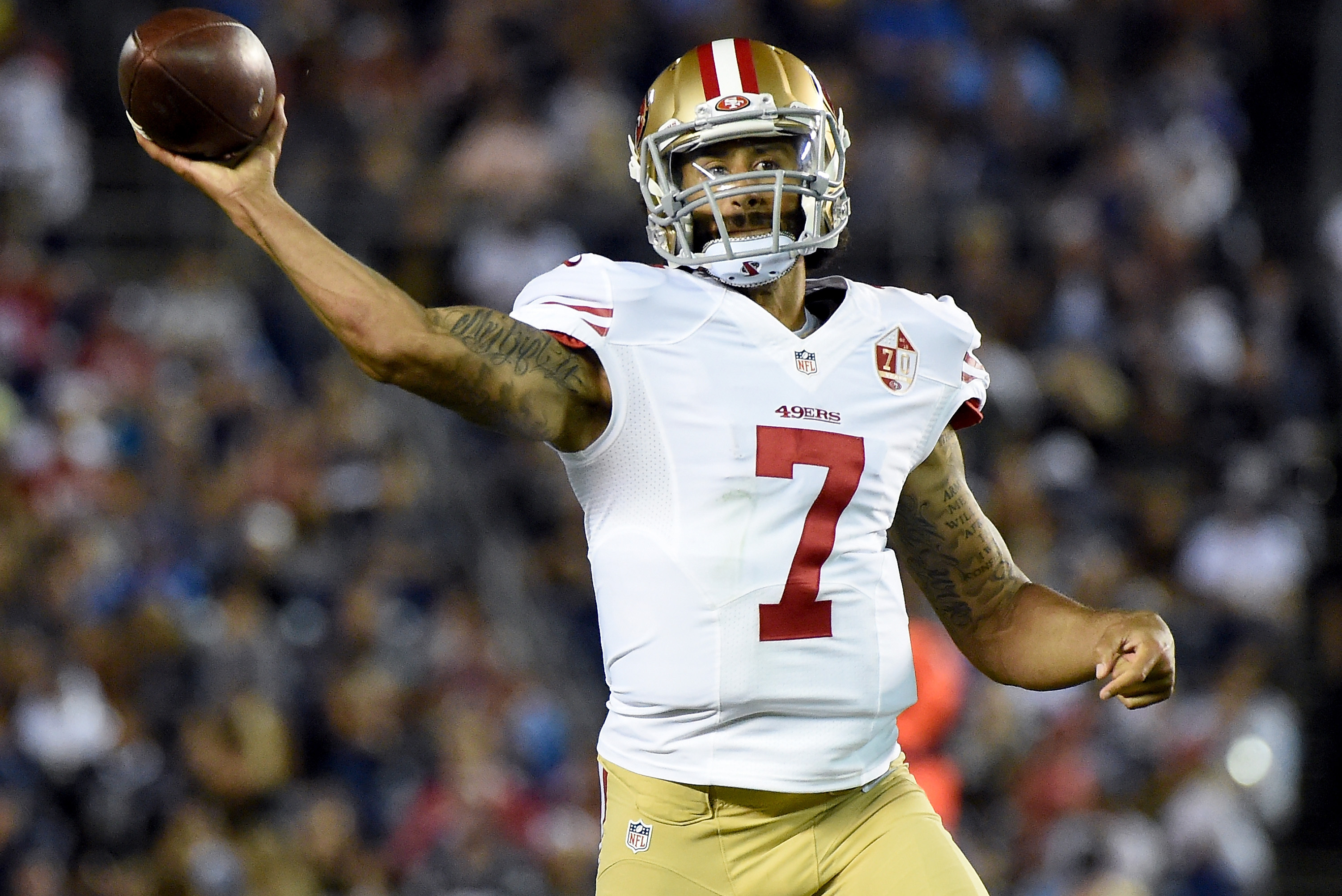 Colin Kaepernick Has NFL's Top-Selling Jersey Since National