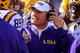 LSU head coach Les Miles