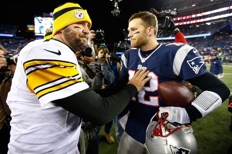 Image result for tom brady ben steelers
