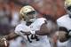 Notre Dame quarterback DeShone Kizer (14) throws against Texas during the first half of an NCAA college football game, Sunday, Sept. 4, 2016, in Austin, Texas. (AP Photo/Eric Gay)