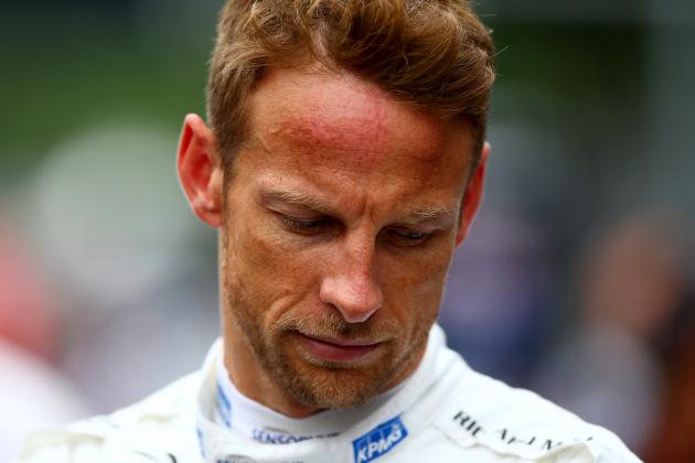 SPIELBERG, AUSTRIA - JULY 03: Jenson Button of Great Britain and McLaren Honda prepares on the grid before the Formula One Grand Prix of Austria at Red Bull Ring on July 3, 2016 in Spielberg, Austria. (Photo by Dan Istitene/Getty Images)