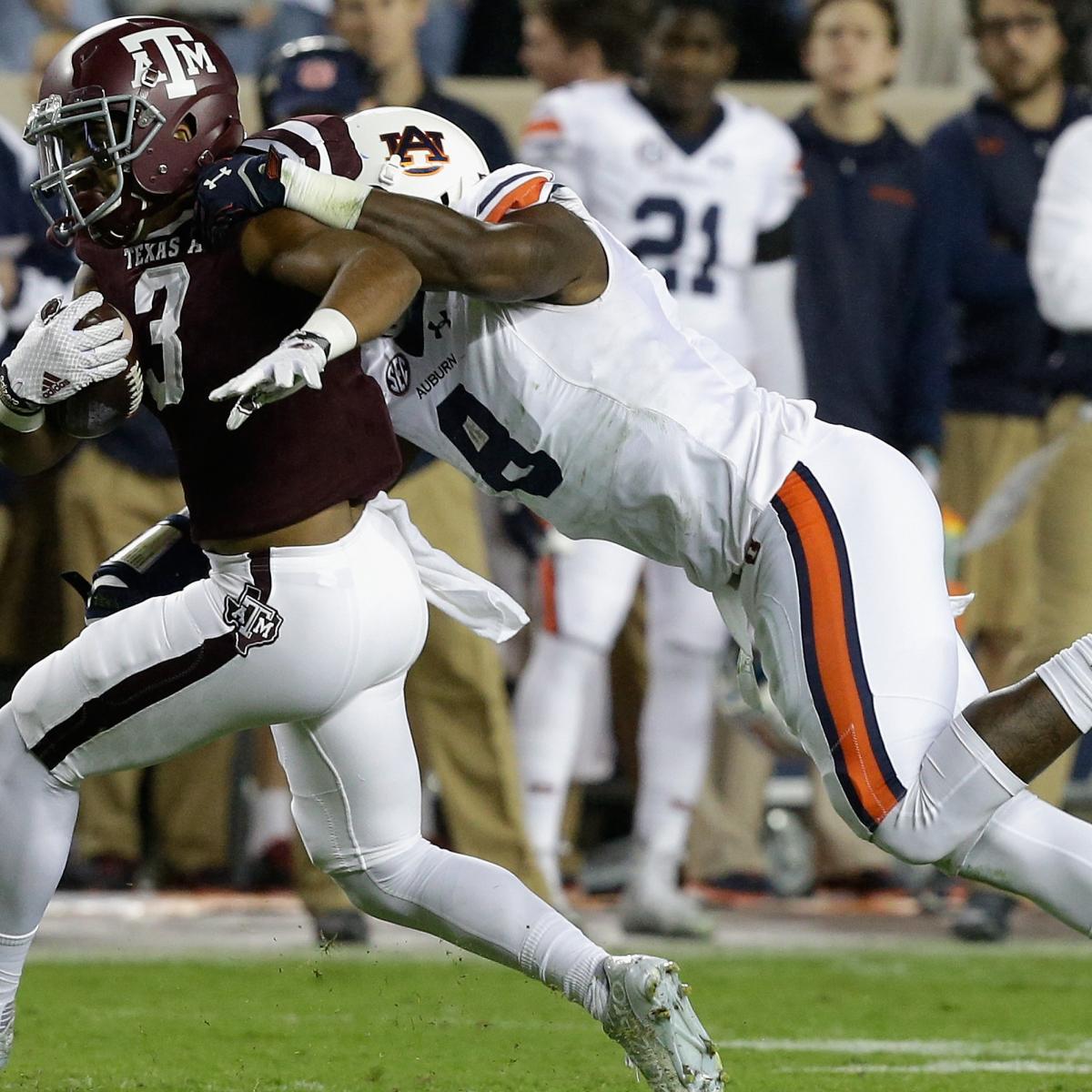 Texas A&M vs. Auburn Game Preview, Prediction and Players to Watch
