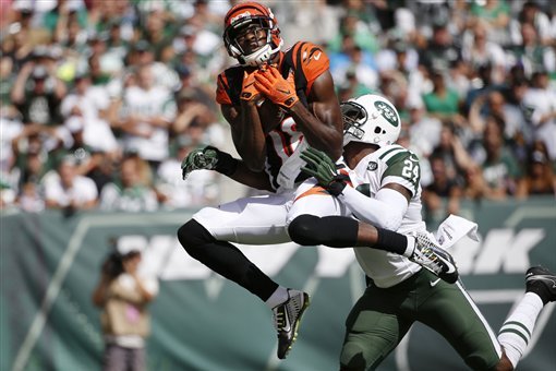 CIN-NYJ grades: A.J. Green dominates matchup with Darrelle Revis, NFL  News, Rankings and Statistics