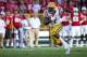 GREEN BAY, WI - SEPTEMBER 3: Leonard Fournette #7 of the LSU Tigers runs with the ball in the fourth quarter against the Wisconsin Badgers at Lambeau Field on September 3, 2016 in Green Bay, Wisconsin. (Photo by Dylan Buell/Getty Images)