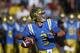UCLA quarterback Josh Rosen passes during the first half of a college football game against UNLV, Saturday, Sept. 10, 2016, in Pasadena, Calif. (AP Photo/Mark J. Terrill)