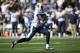 OAKLAND, CA - AUGUST 27: Wide receiver Tajae Sharpe #19 of the Tennessee Titans runs with the ball after a catch against the Oakland Raiders in the first half of their preseason football game at the Oakland Coliseum on August 27, 2016 in Oakland, California. (Photo by Thearon W. Henderson/Getty Images)