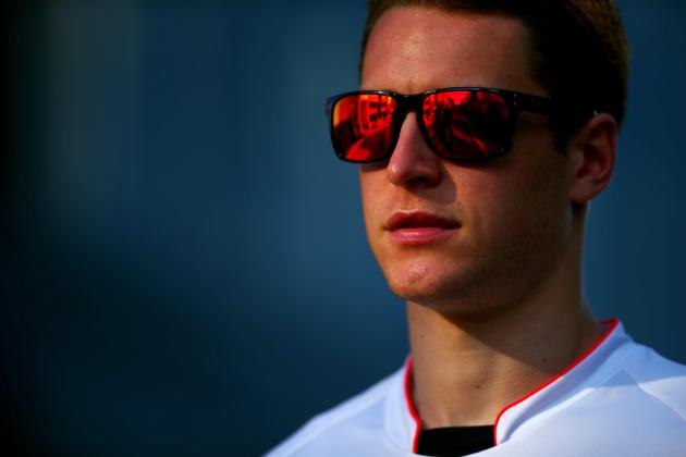 BUDAPEST, HUNGARY - JULY 22: Stoffel Vandoorne of Belgium and McLaren Honda walks in the paddock after practice for the Formula One Grand Prix of Hungary at Hungaroring on July 22, 2016 in Budapest, Hungary. (Photo by Dan Istitene/Getty Images)