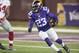 MINNEAPOLIS, MN - DECEMBER 27: Terence Newman #23 of the Minnesota Vikings carries the ball during an NFL game against the New York Giants at TCF Bank Stadium December 27, 2015 in Minneapolis, Minnesota. (Photo by Tom Dahlin/Getty Images)