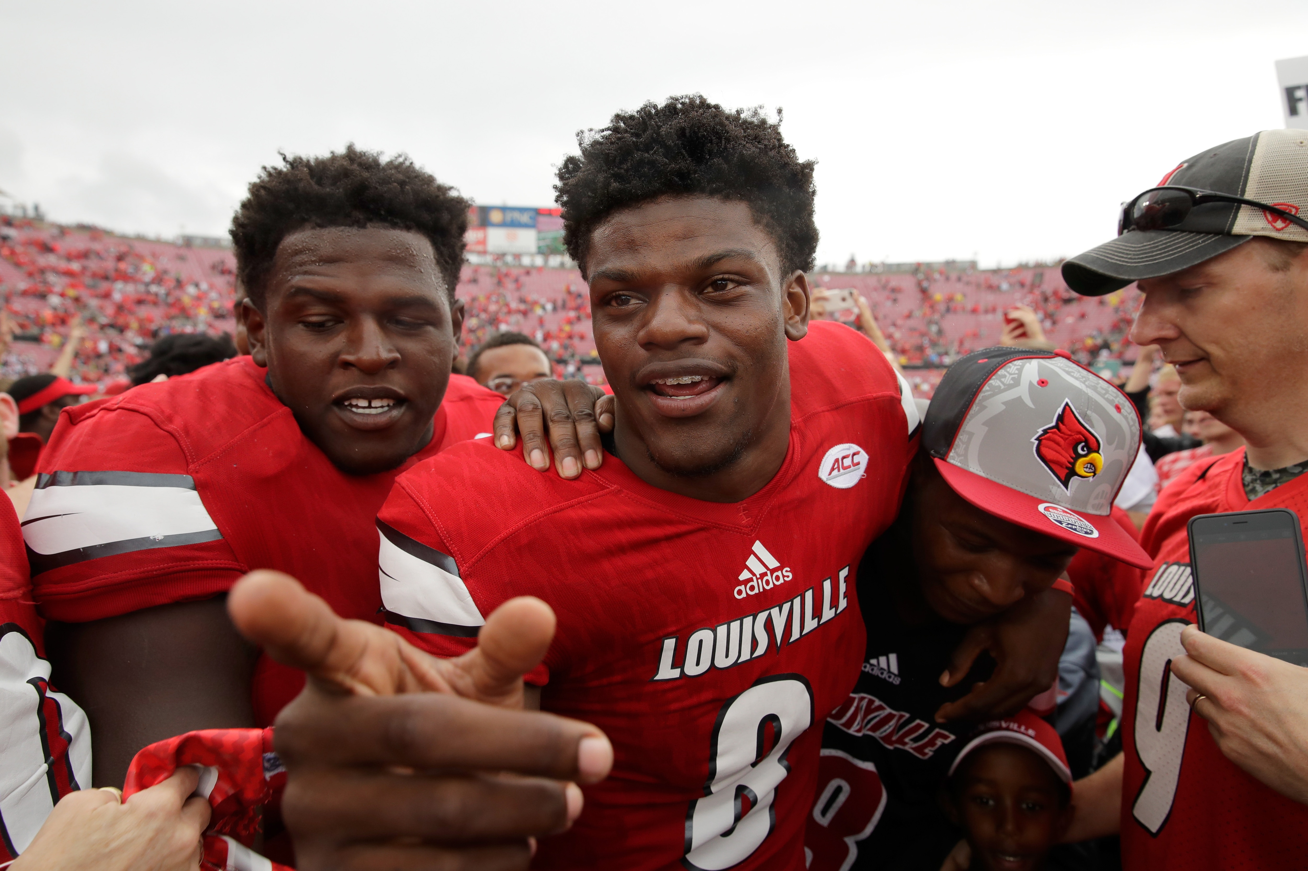 lamar jackson louisville t shirt