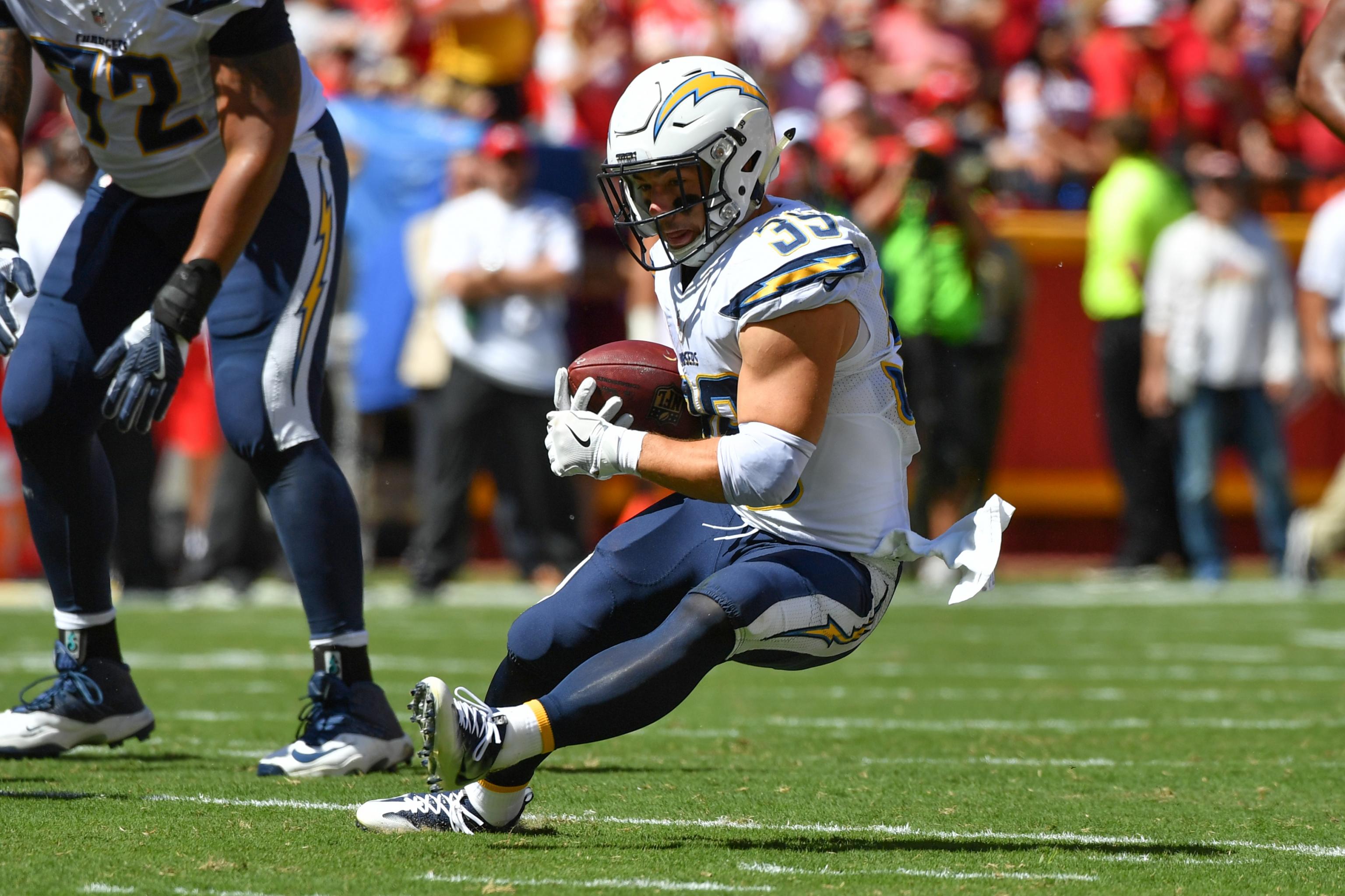 Injury News: San Diego Chargers place RB Danny Woodhead on Injured