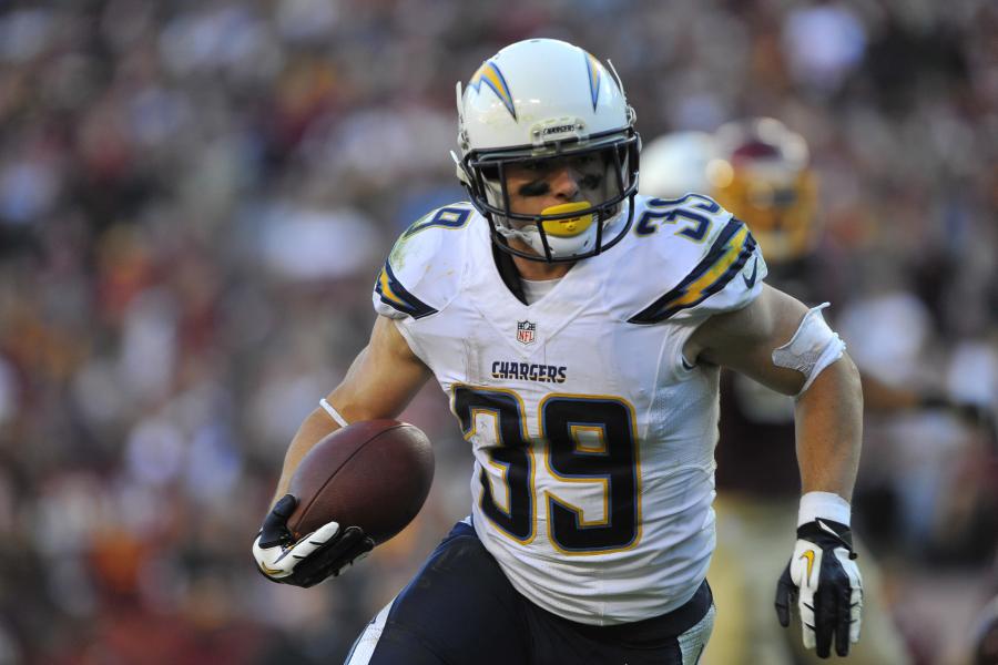 Danny Woodhead carted off for RB-thin Chargers - NBC Sports