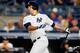 NEW YORK, NY - SEPTEMBER 08: Gary Sanchez #24 of the New York Yankees in action against the Tampa Bay Rays at Yankee Stadium on September 8, 2016 in the Bronx borough of New York City. The Yankees defeated the Rays 5-4. (Photo by Jim McIsaac/Getty Images)
