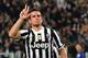 Juventus' midfielder Simone Padoin celebrates after scoring a goal during the Serie A match Juventus vs Atalanta, on May 05, 2014, in Alps stadium, the 'Juventus Stadium', in Turin. Juventus won its third consecutive and 30th official Serie A title. AFP PHOTO / GIUSEPPE CACACE (Photo credit should read GIUSEPPE CACACE/AFP/Getty Images)
