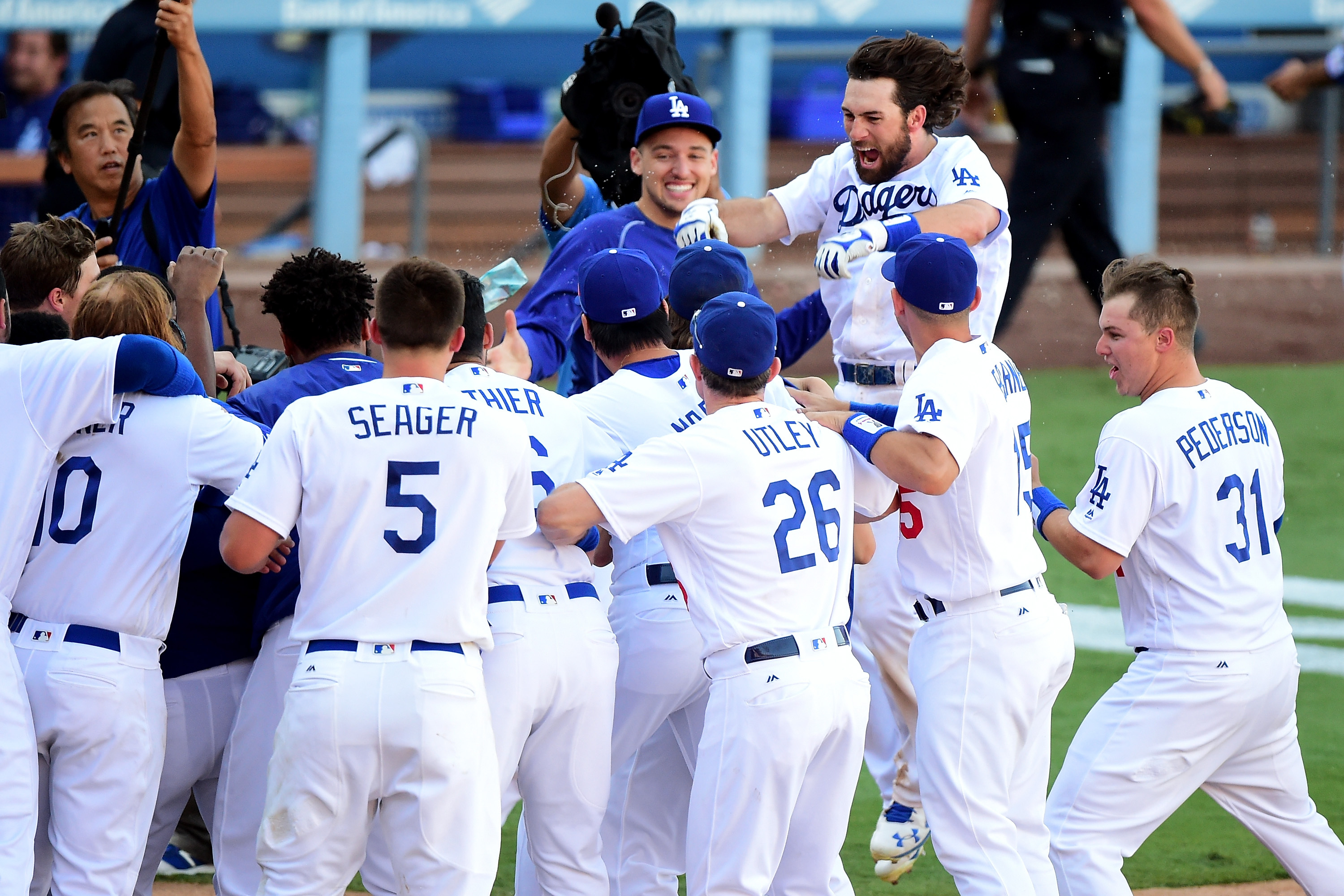 Dodgers National League West Champions, NL WEST CHAMPS. The #Dodgers win  their eighth consecutive NL West title!, By Los Angeles Dodgers