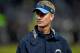 OAKLAND, CA - DECEMBER 24: Head coach Mike McCoy of the San Diego Chargers looks on while his team warms up prior to playing the Oakland Raiders in an NFL football game at O.co Coliseum on December 24, 2015 in Oakland, California. (Photo by Thearon W. Henderson/Getty Images)