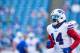 ORCHARD PARK, NY - AUGUST 20: Sammy Watkins #14 of the Buffalo Bills warms up before the game against the New York Giants on August 20, 2016 at New Era Field in Orchard Park, New York. Buffalo defeats New York 21-0. (Photo by Brett Carlsen/Getty Images)