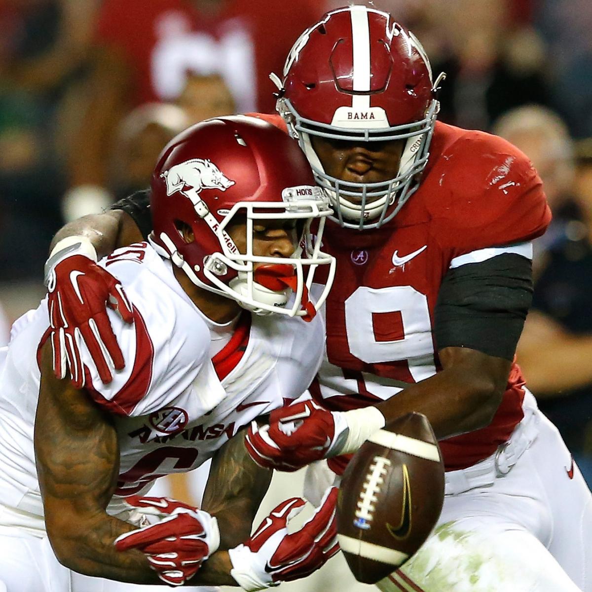 Alabama at Arkansas Game Preview, Prediction and Players to Watch