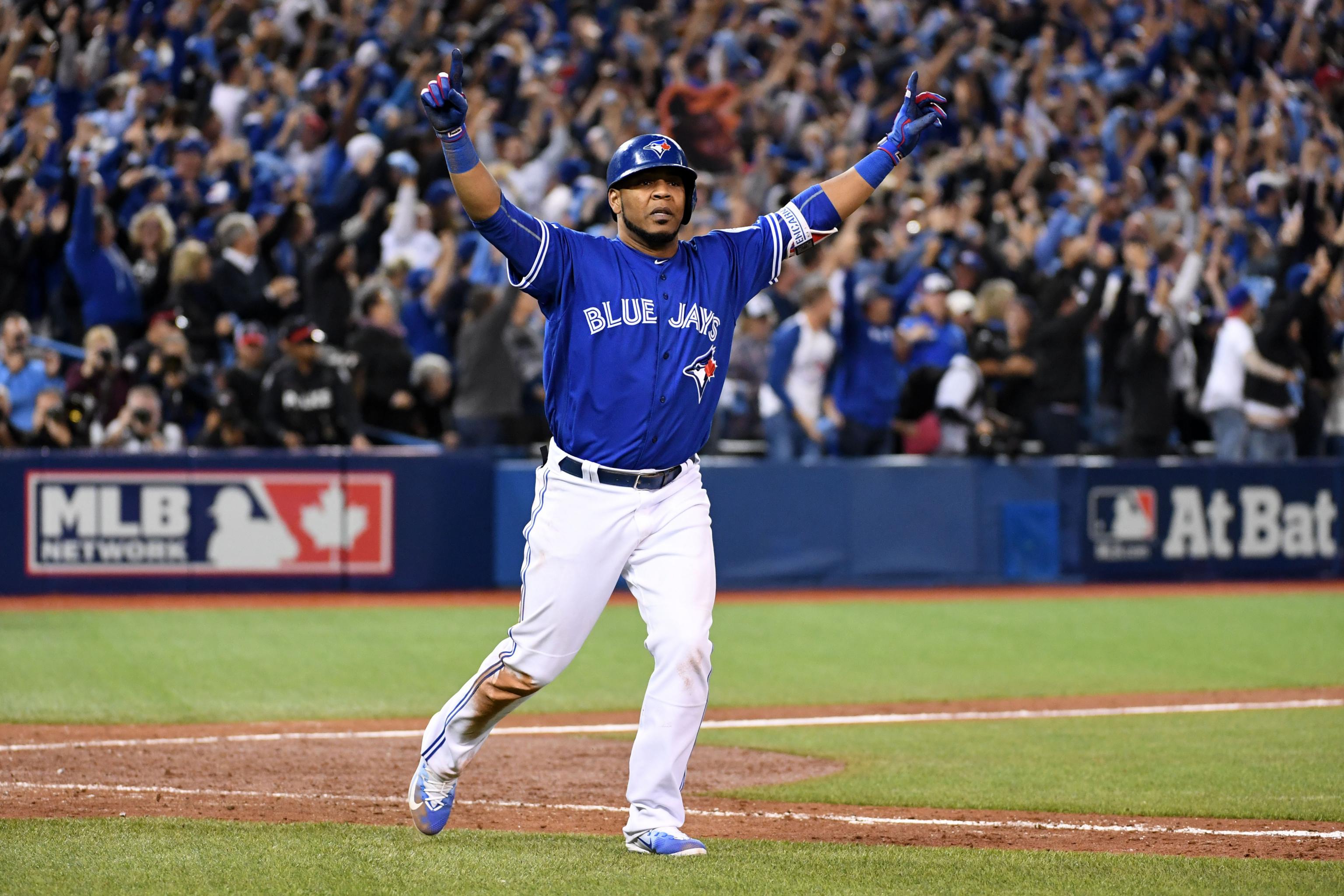 Edwin Encarnacion's departure would leave a hole in Toronto Blue Jays'  infield